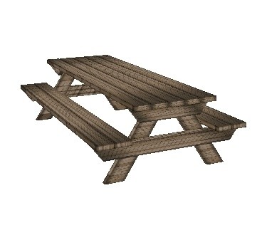 Picnic Table mesh