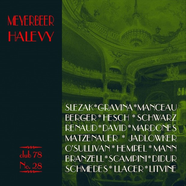 Meyerbeer, Halevy * club 78 No. 28