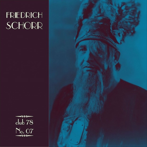 Friedrich Schorr * club 78 No. 07