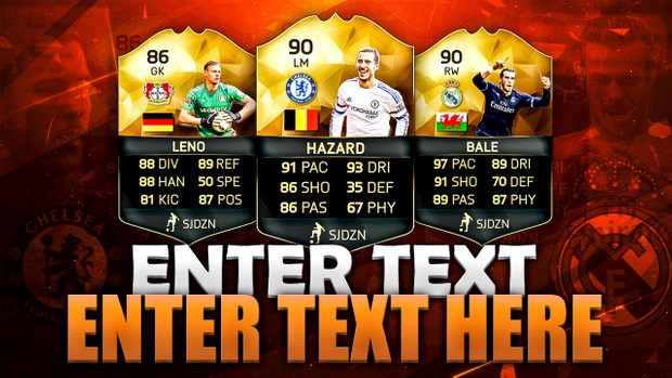 FIFA 16 TOTW 33 THUMBNAIL TEMPLATE