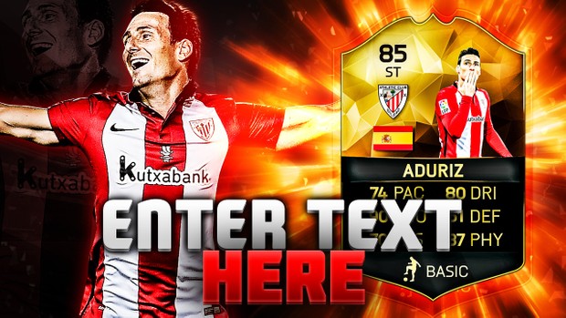 FIFA 16 85 Aduriz Thumbnail Template