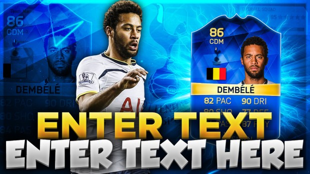 FIFA 16 TOTS DEMBELE THUMBNAIL TEMPLATE