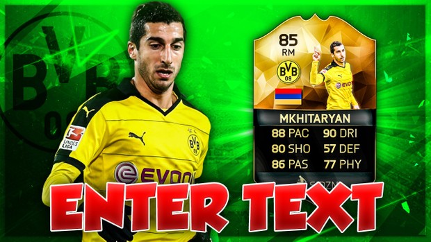 FIFA 16 SIF 85 MKHITARYAN THUMBNAIL TEMPLATE