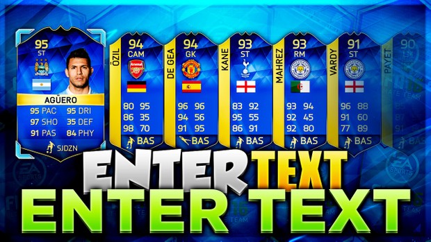 FIFA 16 BPL TOTS PACK OPENING THUMBNAIL TEMPLATE V2
