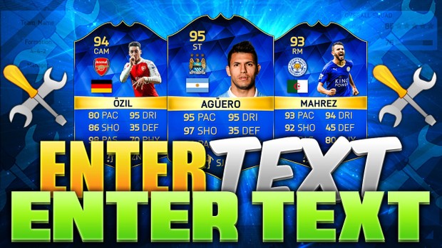 FIFA 16 BPL TOTS SQUAD BUILDER THUMBNAIL TEMPLATE