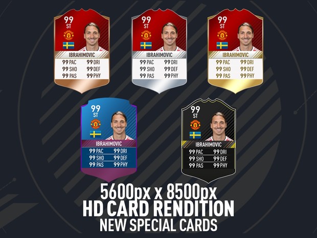 FIFA 17 ULTRA HD NEW SPECIAL CARDS RENDITION