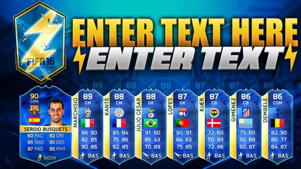 FIFA 16 MOST CONSISTENT TOTS PACK OPENING THUMBNAIL TEMPLATE V1