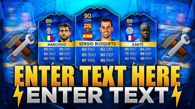FIFA 16 MOST CONSISTENT TOTS SQUAD BUILDER THUMBNAIL TEMPLATE