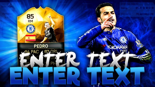 FIFA 16 85 INFORM PEDRO THUMBNAIL TEMPLATE