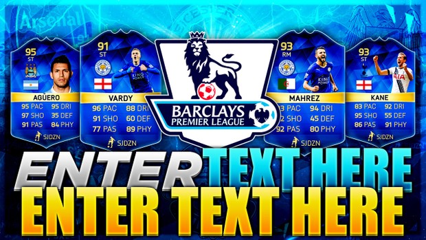 FIFA 16 BPL TOTS THUMBNAIL TEMPLATE
