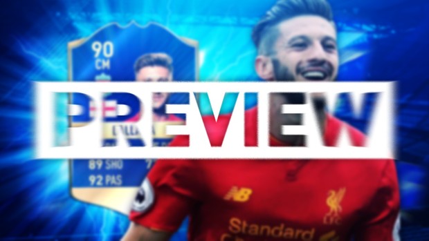 FIFA 17 TOTS LALLANA THUMBNAIL TEMPLATE