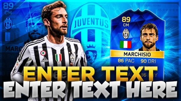 FIFA 16 TOTS MARCHISIO THUMBNAIL TEMPLATE