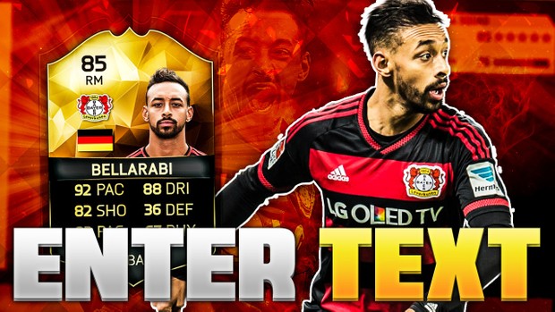 FIFA 16 85 INFORM BELLARABI THUMBNAIL TEMPLATE
