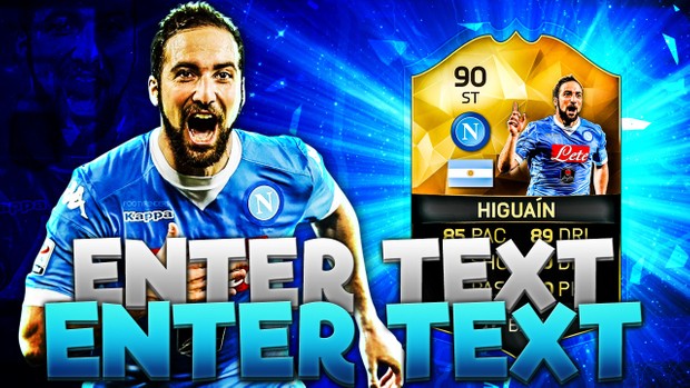 FIFA 16 90 HIGUAIN THUMBNAIL TEMPLATE