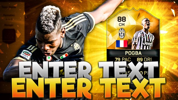 FIFA 16 88 POGBA THUMBNAIL TEMPLATE