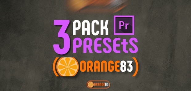 3 Pack text and image effects presets for Premiere Pro CC