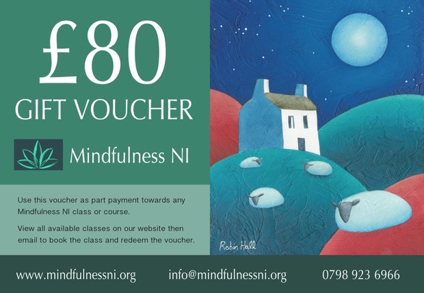 Mindfulness NI £80.00 Gift Voucher