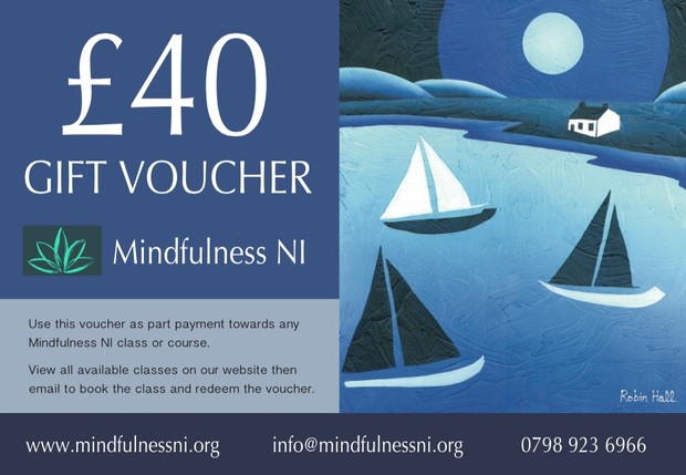 Mindfulness NI £40.00 Gift Voucher
