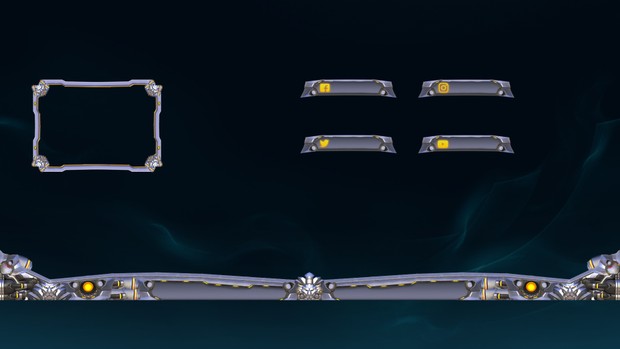 Reinhardt OVerwatch - Stream and Cam Overlay