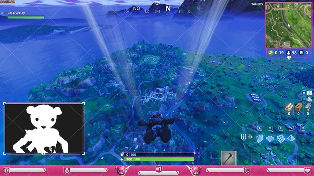 CUDDLE TEAM LEADER - FORTNITE STREAM OVERLAY
