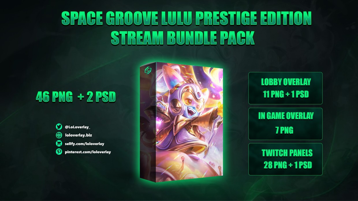 🔥🌠SPACE GROOVE LULU PRESTIGE EDITION - STREAM BUNDLE [ - LoLoverlay