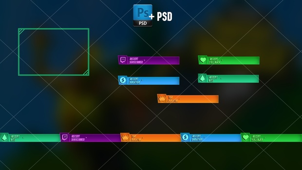 FORTNITE - STREAM OVERLAY #6