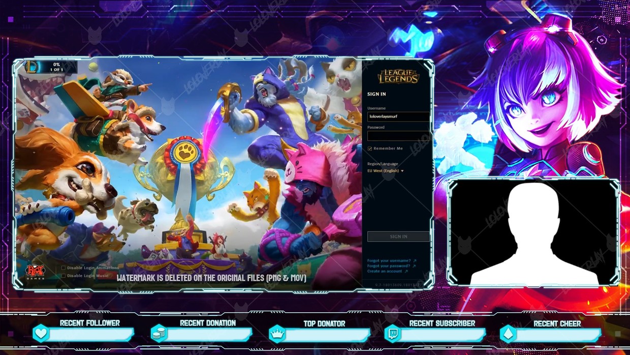 🎞️SUPER GALAXY ANNIE - LOBBY OVERLAY - LoLoverlay