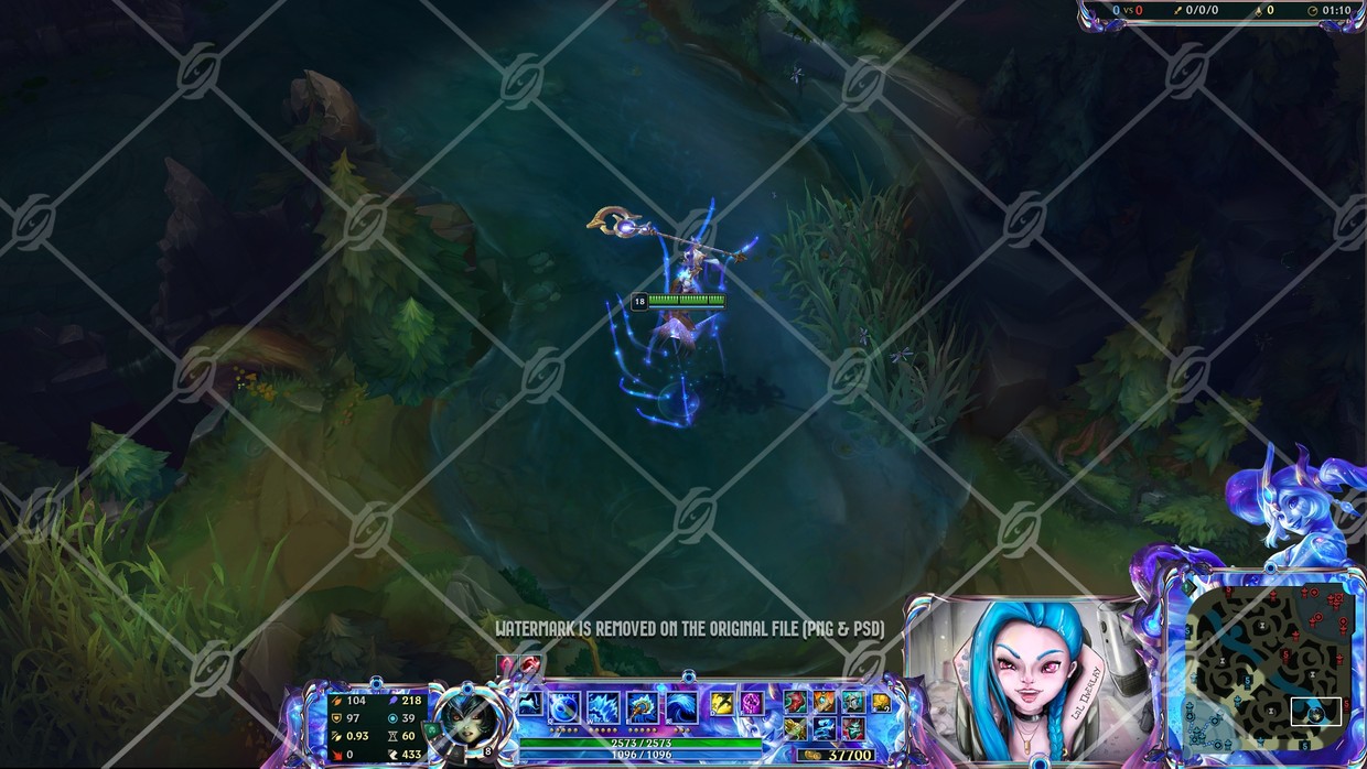 💫COSMIC NAMI - IN GAME OVERLAY - LoLoverlay