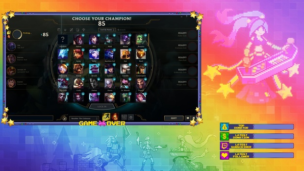 ARCADE SONA - CLIENT OVERLAY