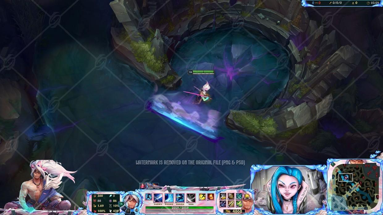 🌸SPIRIT BLOSSOM YASUO - IN GAME OVERLAY - LoLoverlay