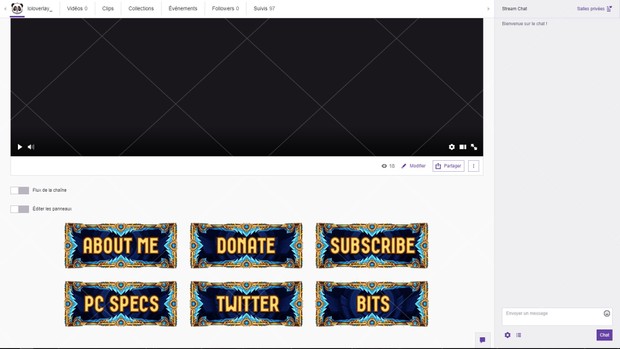 CHALLENGER - TWITCH PANELS