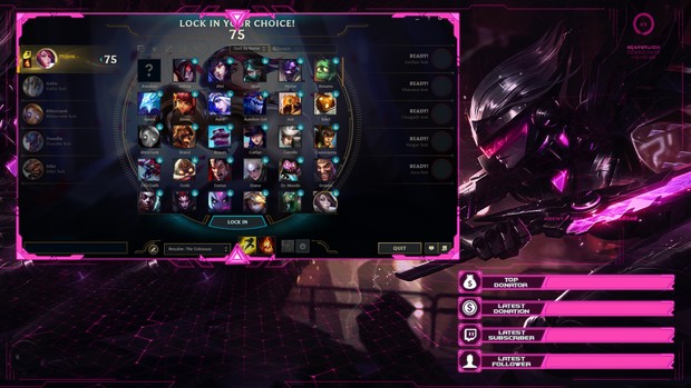 PROJECT FIORA - CLIENT OVERLAY