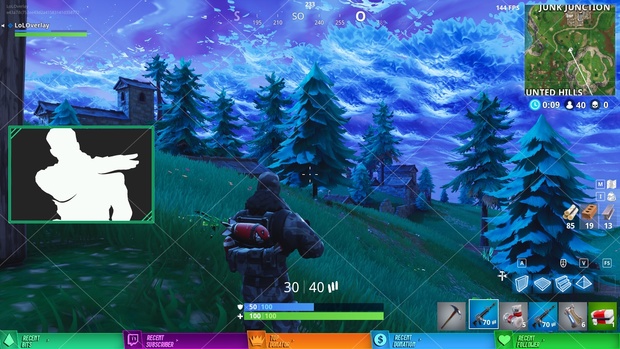 FORTNITE - STREAM OVERLAY #6