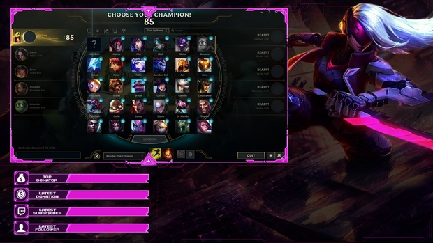 PROJECT KATARINA - CLIENT OVERLAY
