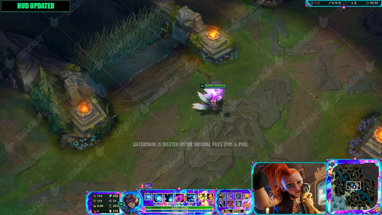 ️ ARCADE CAITLYN - STREAM OVERLAY - LoLoverlay