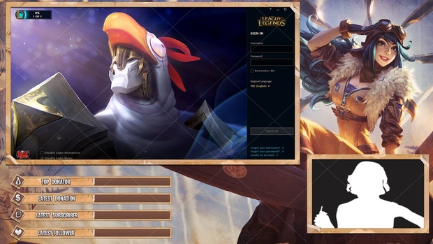 AVIATOR IRELIA - CLIENT OVERLAY