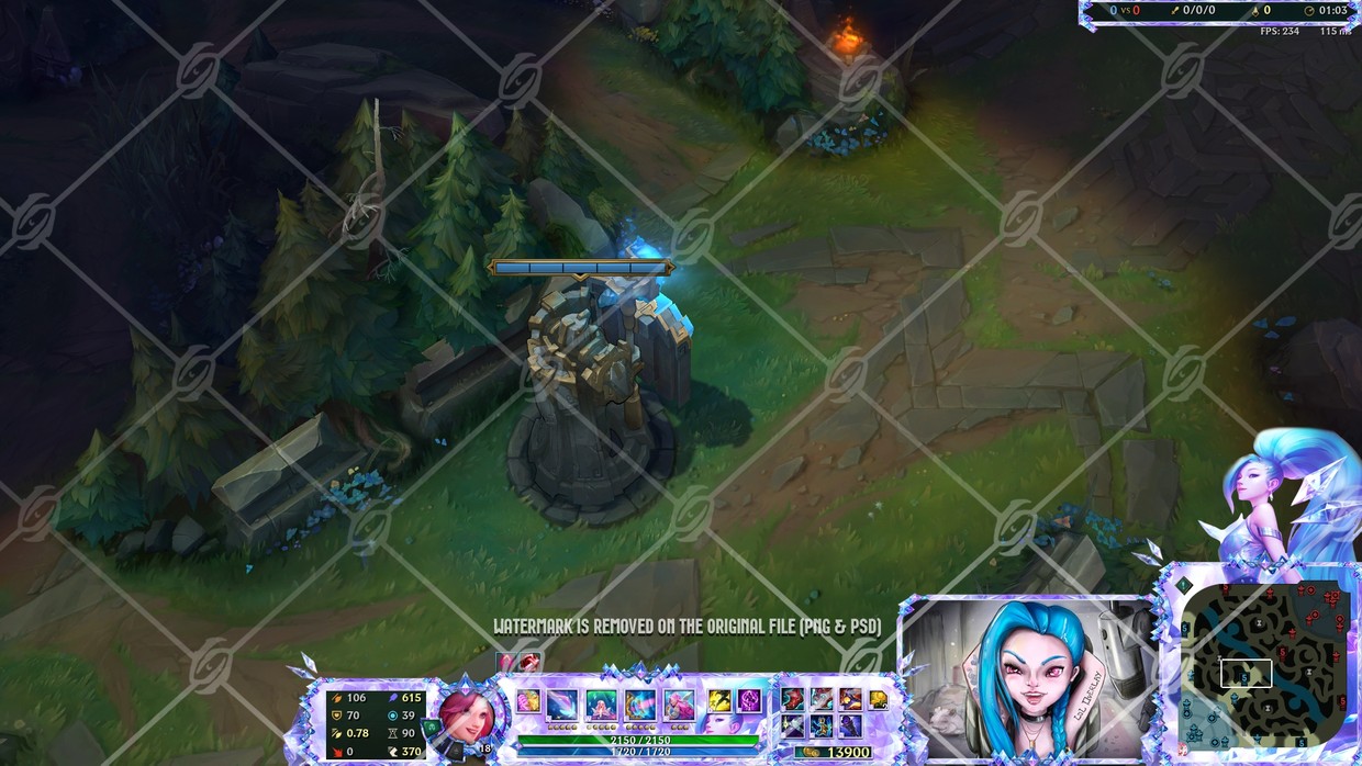 🎙️KDA ALL OUT SERAPHINE SUPERSTAR - IN GAME OVERLAY - LoLoverlay