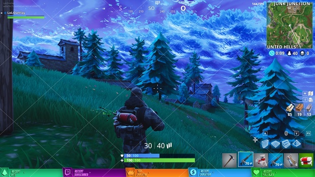 FORTNITE - STREAM OVERLAY #6