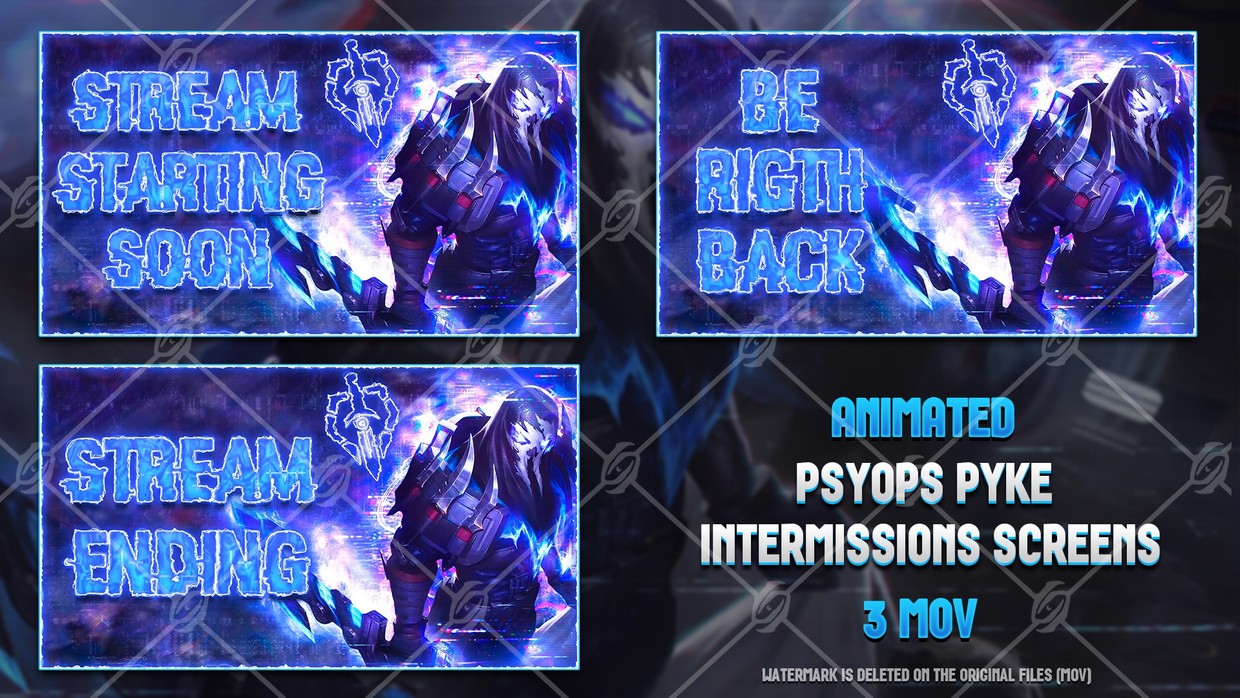 Psyops Pyke Animated Intermissions Screens Loloverlay