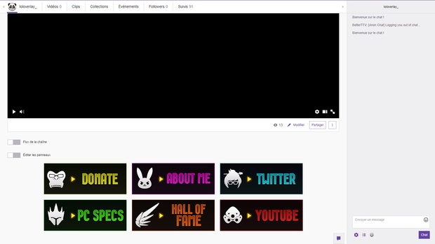 OVERWATCH - TWITCH PANELS