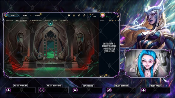 🖤COVEN CASSIOPEIA - IN GAME OVERLAY - LoLoverlay