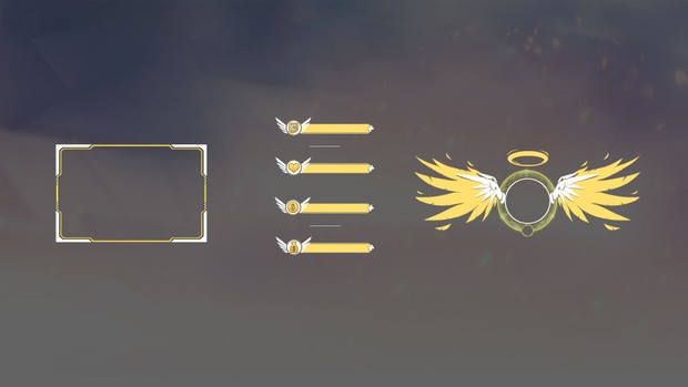 MERCY - MINIMALIST STREAM OVERLAY