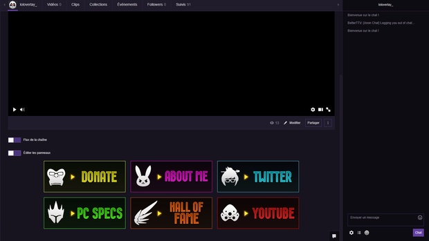 OVERWATCH - TWITCH PANELS