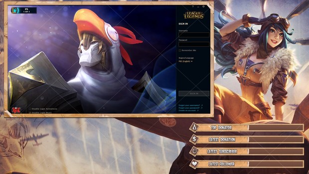AVIATOR IRELIA - CLIENT OVERLAY