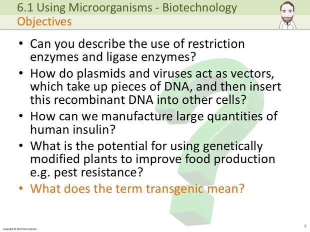 IGCSE Biology - Genetic Modification Presentation