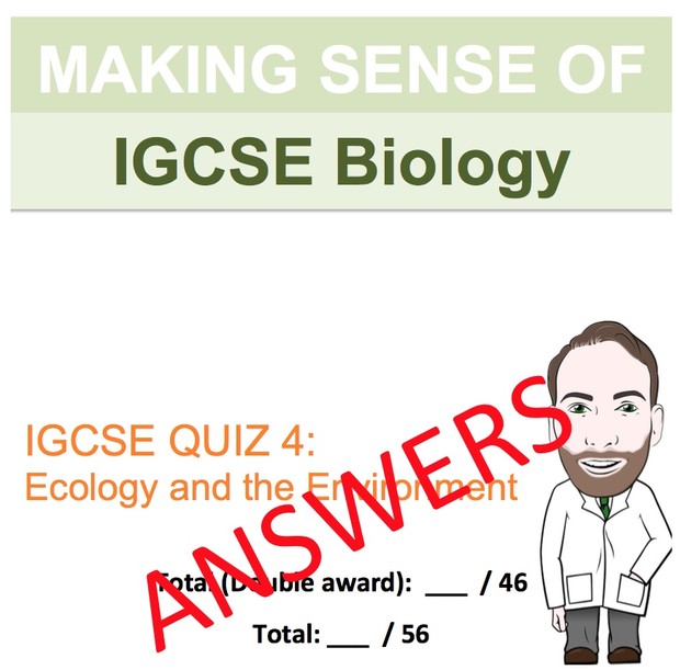 IGCSE Biology - Ecology and the Environment Revision Quiz