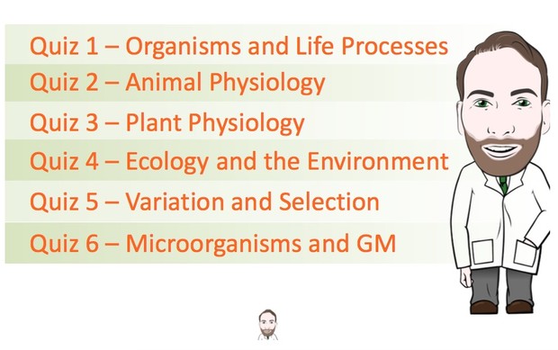 Complete IGCSE Biology Revision Quiz Bundle