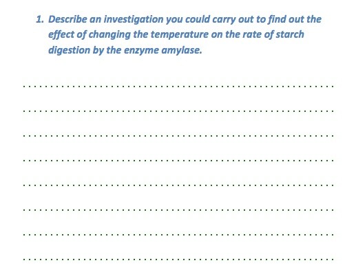 IGCSE Biology - 6 Marker Question Revision