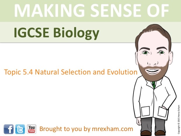 IGCSE Biology - Evolution Presentation