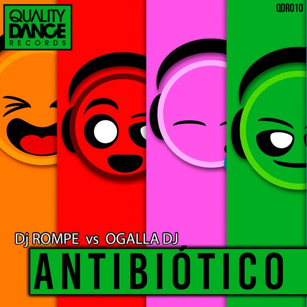 ::2 TRACKS:: (QDR009) & (QDR010) Dj Rompe & Dj Ogalla - One night & Antibiotico (2 TRACKS)